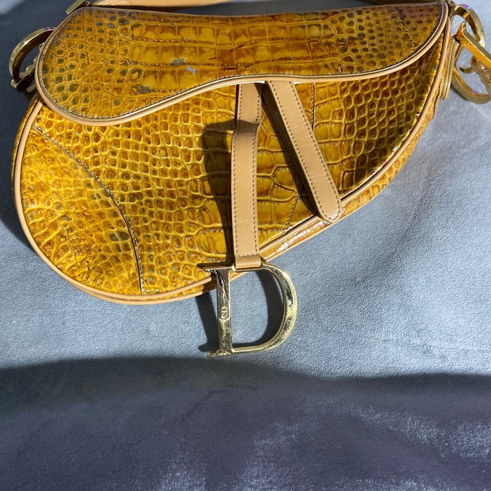 Dior saddle bag